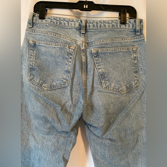 Topshop Raw Hem Crop Straight Jeans (Petite) - Picture 6 of 12